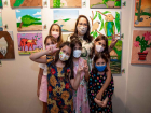 Exposição Piauí e suas riquezas com alunos da artista plástica Luciana Severo