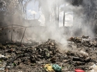Incêndio atinge depósito de cooperativa e destrói cerca de 10 toneladas de materiais recicláveis