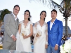 Casamento Walda e  Lucas, e Wanessa e Felipe em Barra Grande