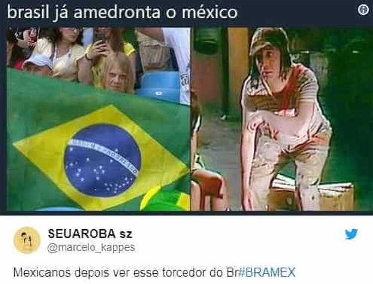 Brasil vence México e a internaut não perdoa; Veja os memes! 