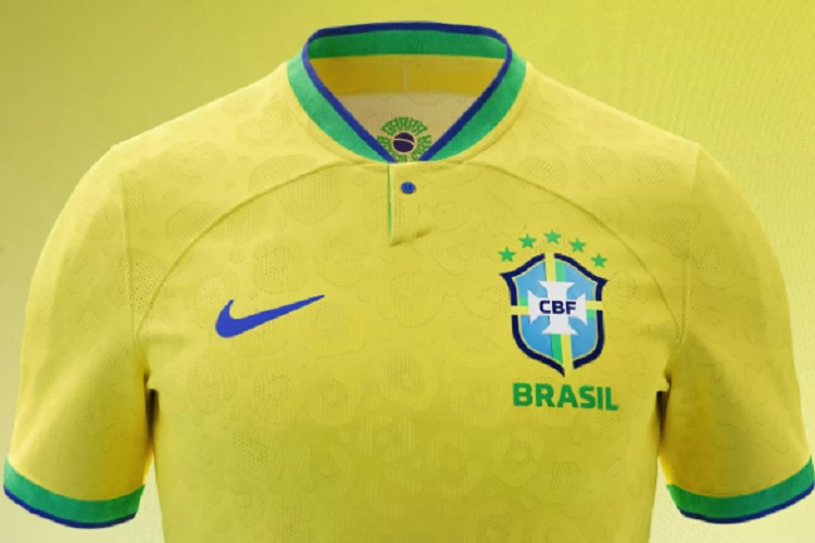 CBF apresenta novas camisas da seleção brasileira para a Copa do Mundo 