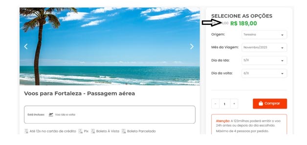 Passagens aéreas na Black Friday de Teresina/SP por R$ 294 e para São Luís  a R$ 412 (ida e volta) 