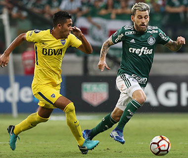 Palmeiras marca aos 44 minutos do 2Âº tempo, mas cede empate ao Boca Juniors
