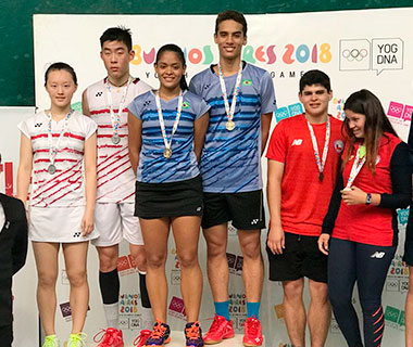 Badminton: piauienses levam 3 ouros na Argentina