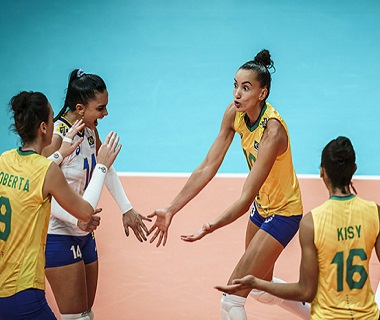 Brasil derrota Itália no tie-break no Mundial de Vôlei feminino