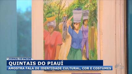 Exposição Quintais do Piauí fala de cultura, cores, costumes e tradições do estado