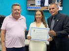 Empresária Van Fernandes recebe o título de cidadã parnaibana