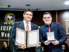 Entrega do Prêmio Mérito Jornalistico na Câmara Municipal de Teresina