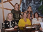Rosinha Rufino e Alda Veloso foram as anfitriãs de reunião do Closed Club