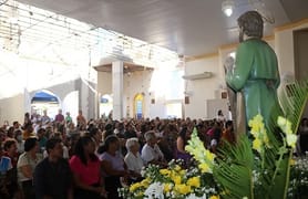 Missa Solene em honra a São José Operário reúne multidão de fiéis em Picos