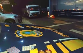 Caminhoneiro é flagrado com rebites em Valença do Piauí