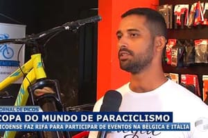 Picoense Eduardo Hipólito faz campanha para conseguir participar do Mundial de Paraciclismo