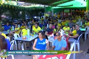 Brasil perde para camarões e torcida sofre com derrota