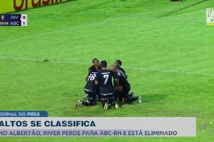 No Albertão, River perde para ABC-RN e está eliminado da Copa do Nordeste; Altos se classifica