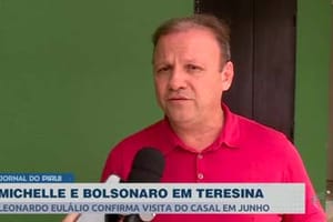 Leonardo Eulálio confirma Michelle e Bolsonaro em Teresina em junho