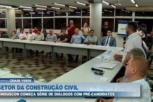 Sinduscon inicia rodada de debates com pré-candidatos a prefeito e vice da capital