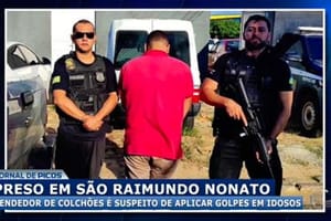 Vendedor de colchões é preso suspeito de aplicar golpes em idosos no Piauí e Maranhão