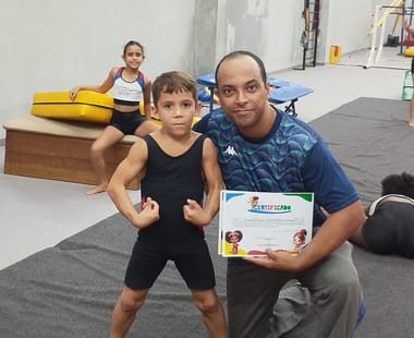 Mãe de Apollo, joia da ginástica piauiense pede apoio para custear treinos no Flamengo-RJ