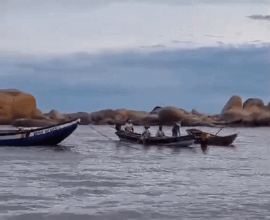 Pescadores ficam à deriva no mar por horas no litoral do Piauí após problemas em embarcações