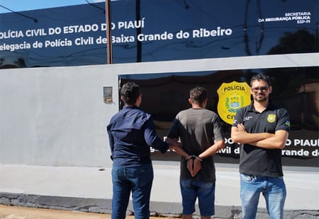 Homem é preso após criança ter rosto queimado com explosão de cigarro com pólvora no Piauí