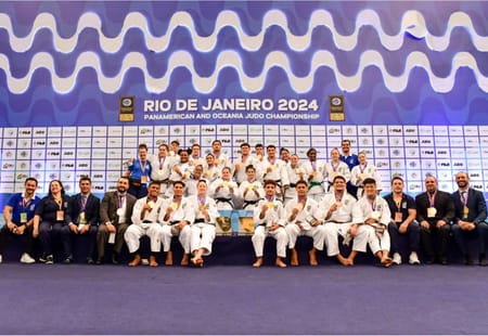 Brasil é campeão por equipes mistas sub18 e sub21 no Pan-Americano e Oceania de Judô