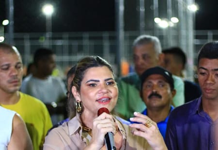 Prefeita e deputada inauguram Complexo Esportivo em Luzilândia