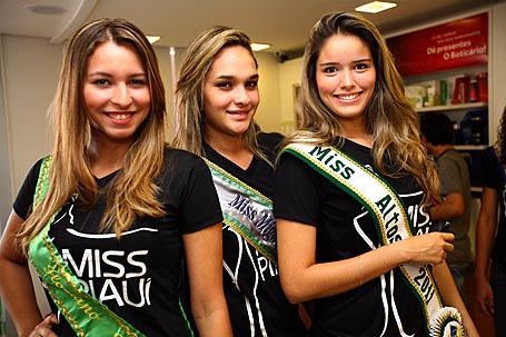 Misses tem maratona de visitas antes do Miss Piauí 